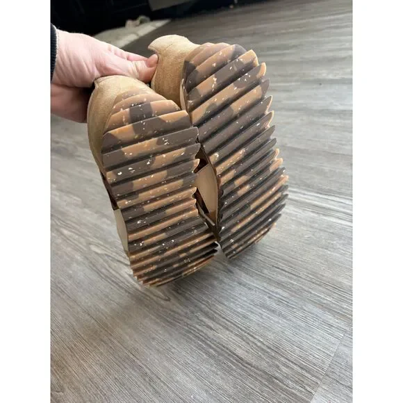 rag & bone  Retro Runner Leopard Suede & Leather Sneakers Size 8.5 - Picture 5 of 8